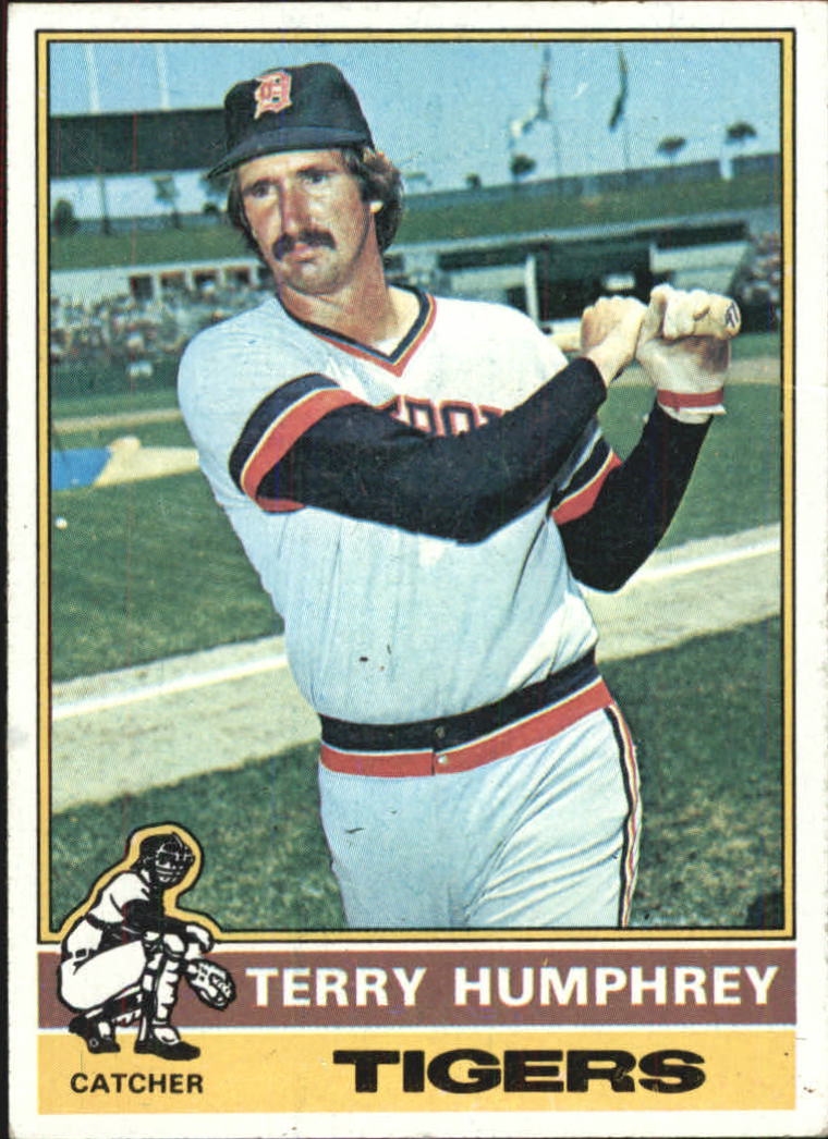 1976 Topps #552 Terry Humphrey - EX-MT