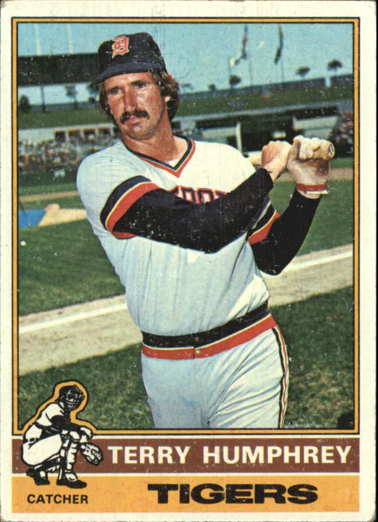 1976 Topps #552 Terry Humphrey - VG-EX