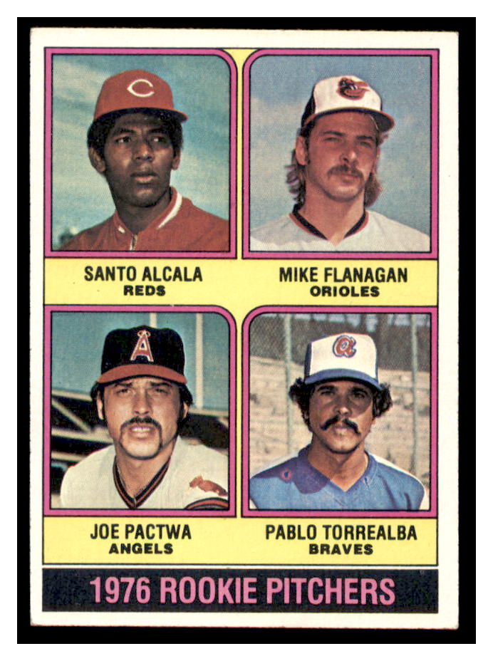 1976 Topps Atlanta Braves Team Set 7 - NM