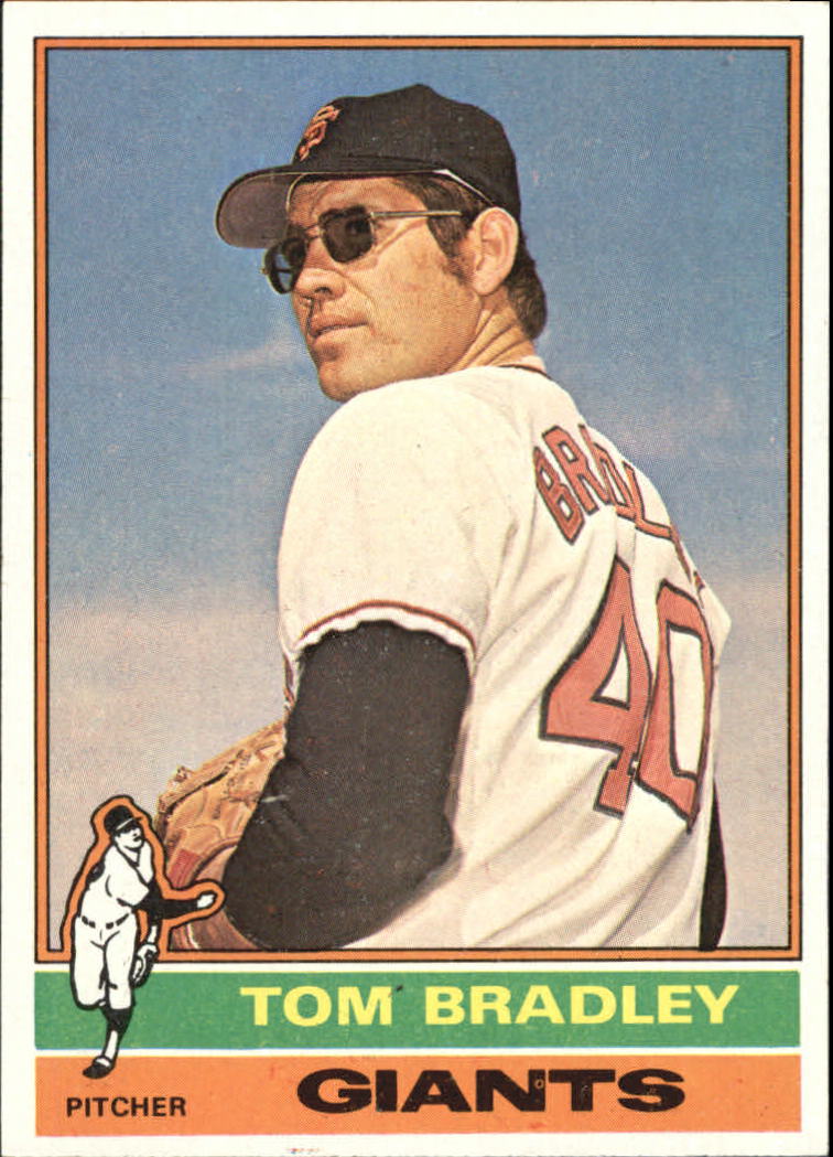 1976 Topps #644 Tom Bradley - NM