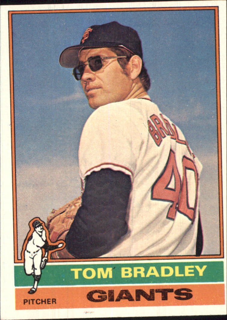 1976 Topps #644 Tom Bradley - VG-EX