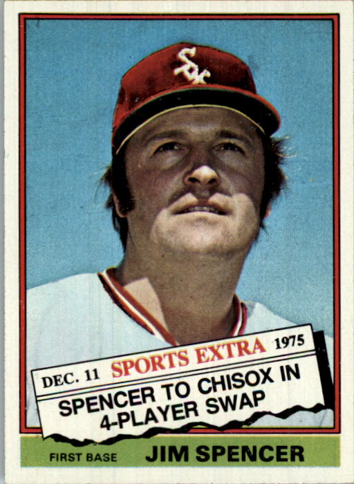 1976 Topps Traded #83T Jim Spencer