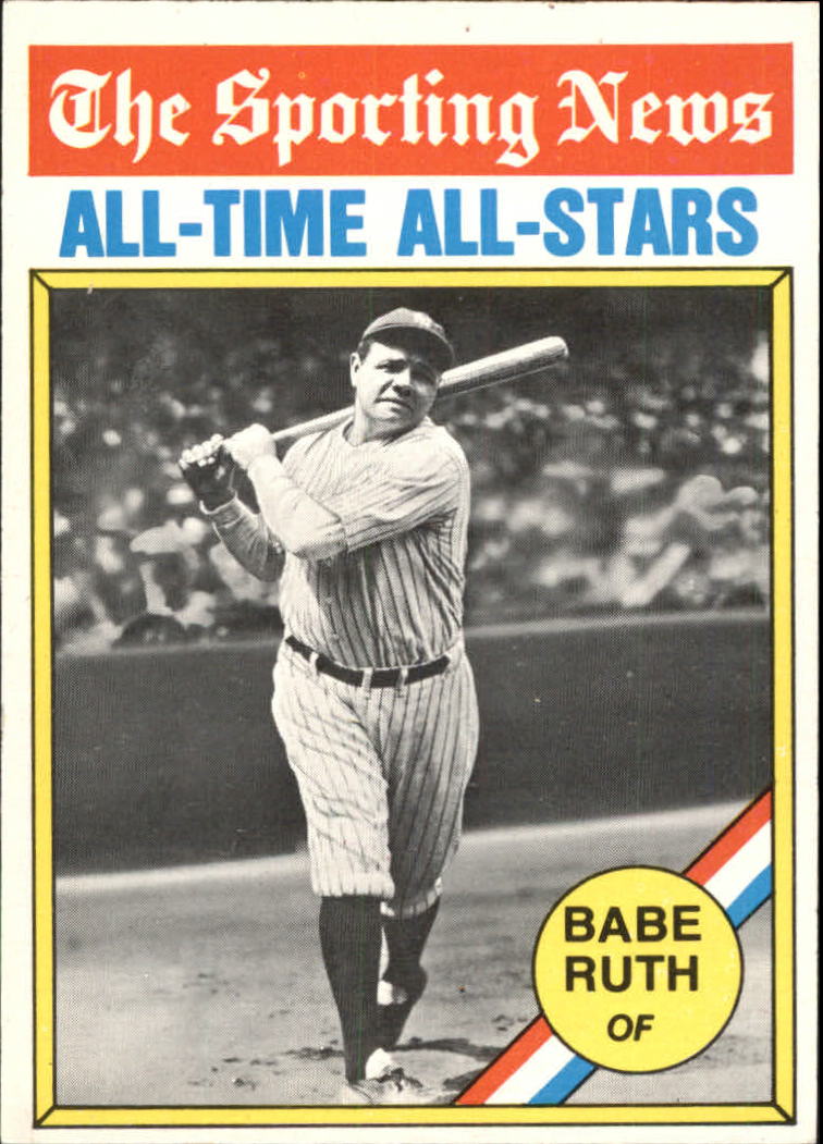 1976 O-Pee-Chee #345 Babe Ruth ATG