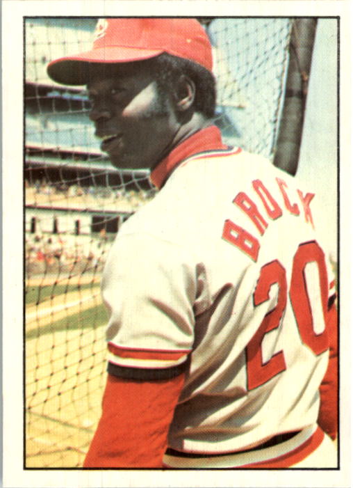 1976 SSPC #275 Lou Brock - NM