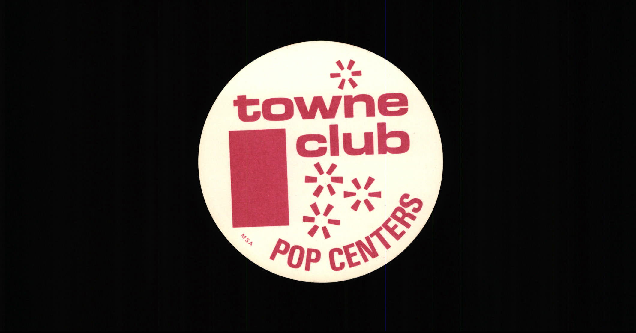 1976 Towne Club Discs #1 Hank Aaron back image