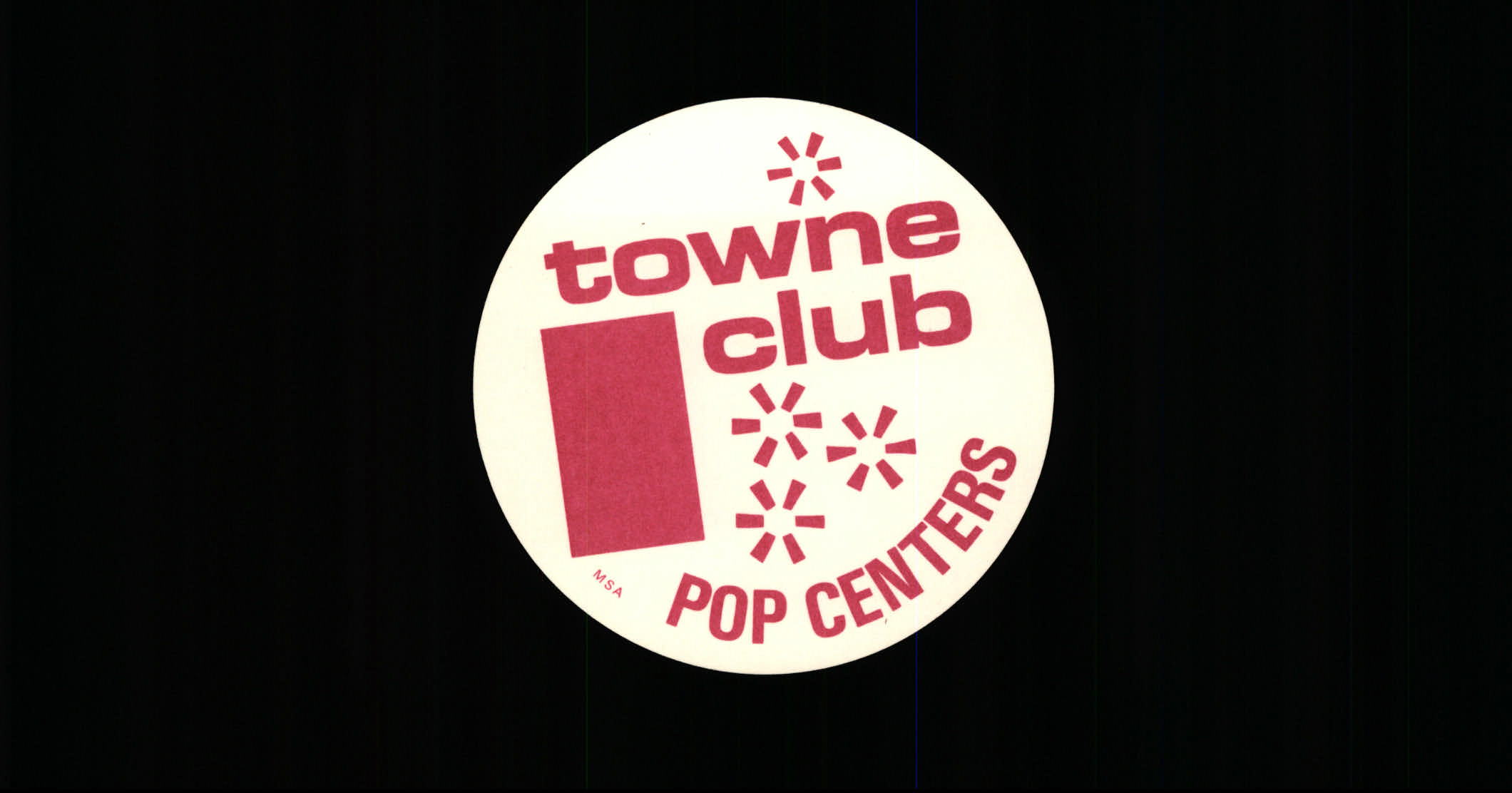 1976 Towne Club Discs #37 Rick Monday back image