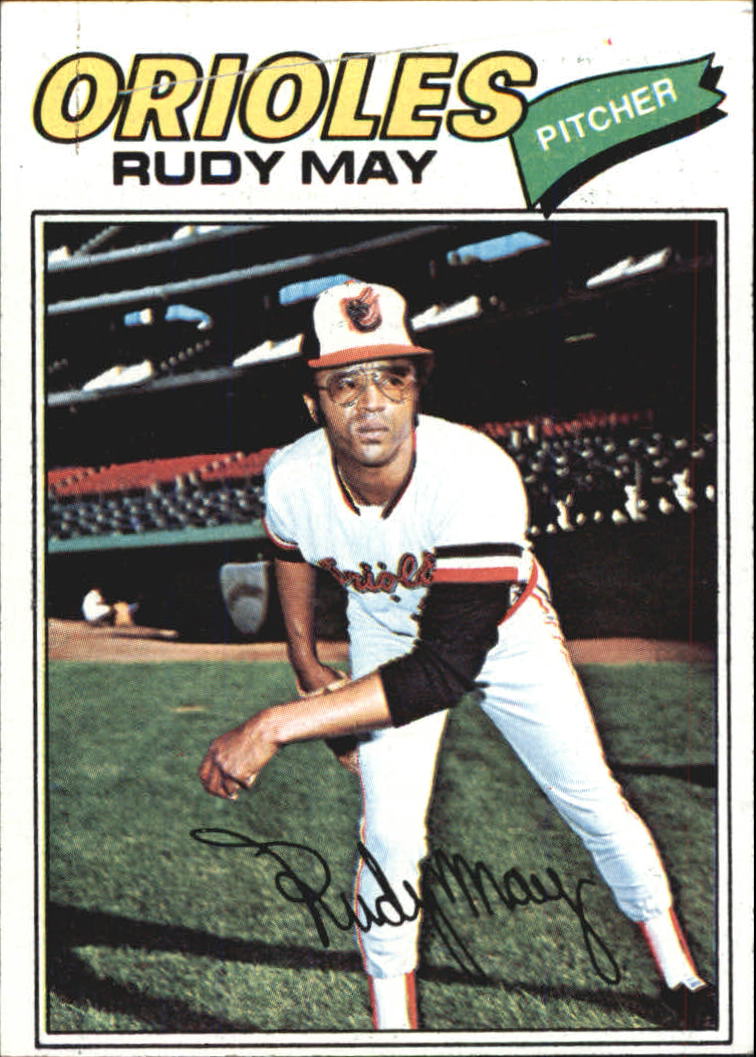 1977 Topps #56 Rudy May