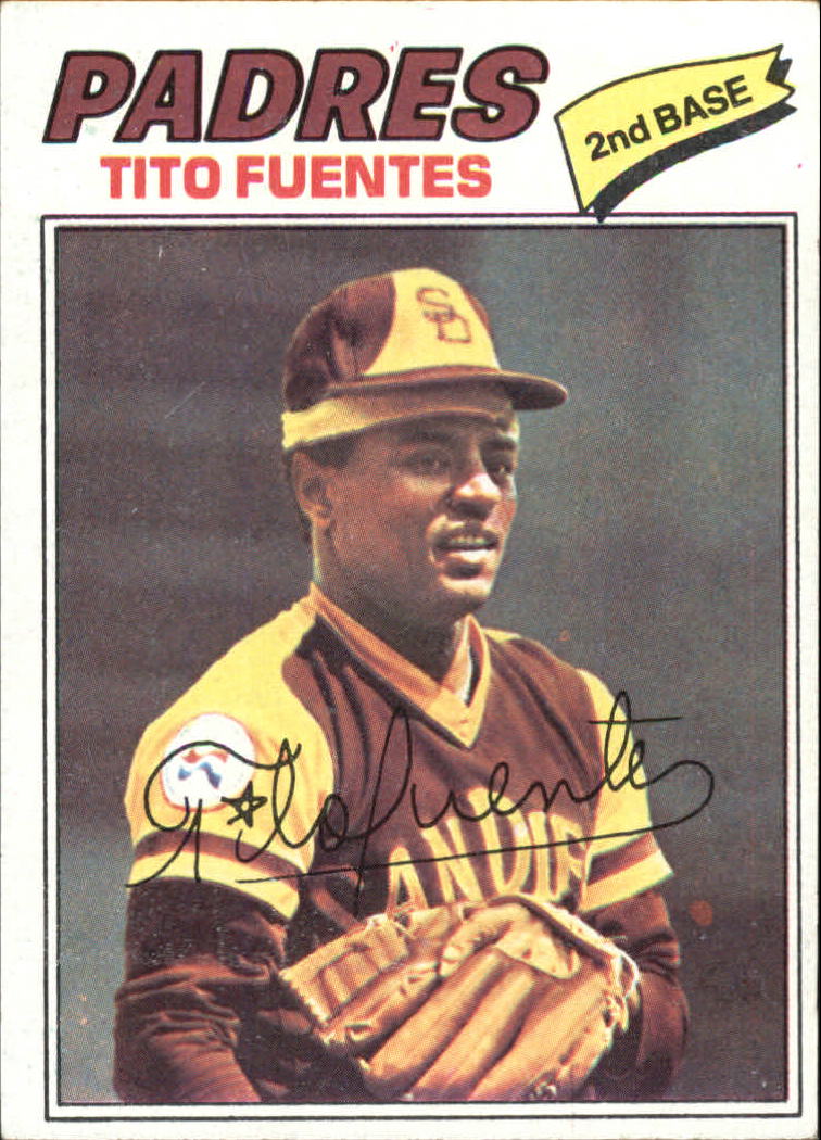 1977 Topps #63 Tito Fuentes - EX