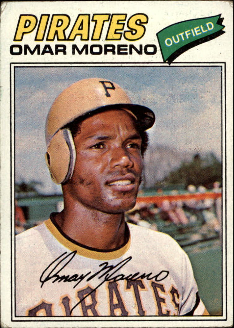 1977 Topps #104 Omar Moreno RC