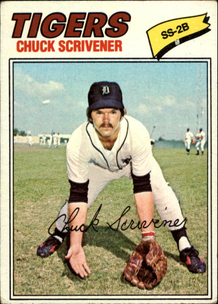 1977 Topps #173 Chuck Scrivener RC