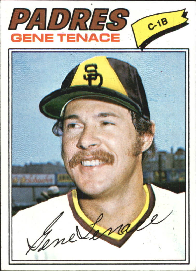 1977 Topps 303 Gene Tenace VGEX Burbank Sportscards Beckett