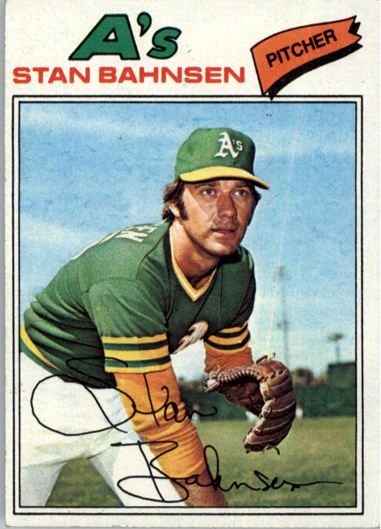 1977 Topps #383 Stan Bahnsen