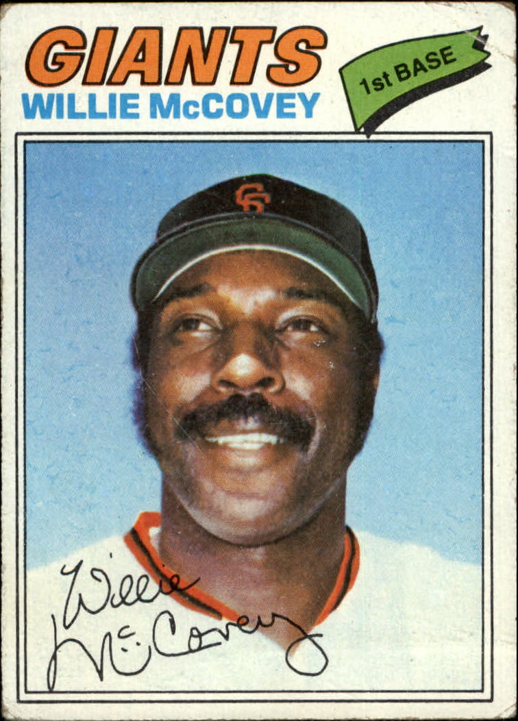 1977 Topps #547 Willie McCovey