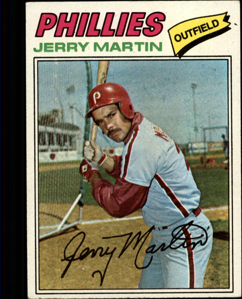 1977 Topps #596 Jerry Martin RC