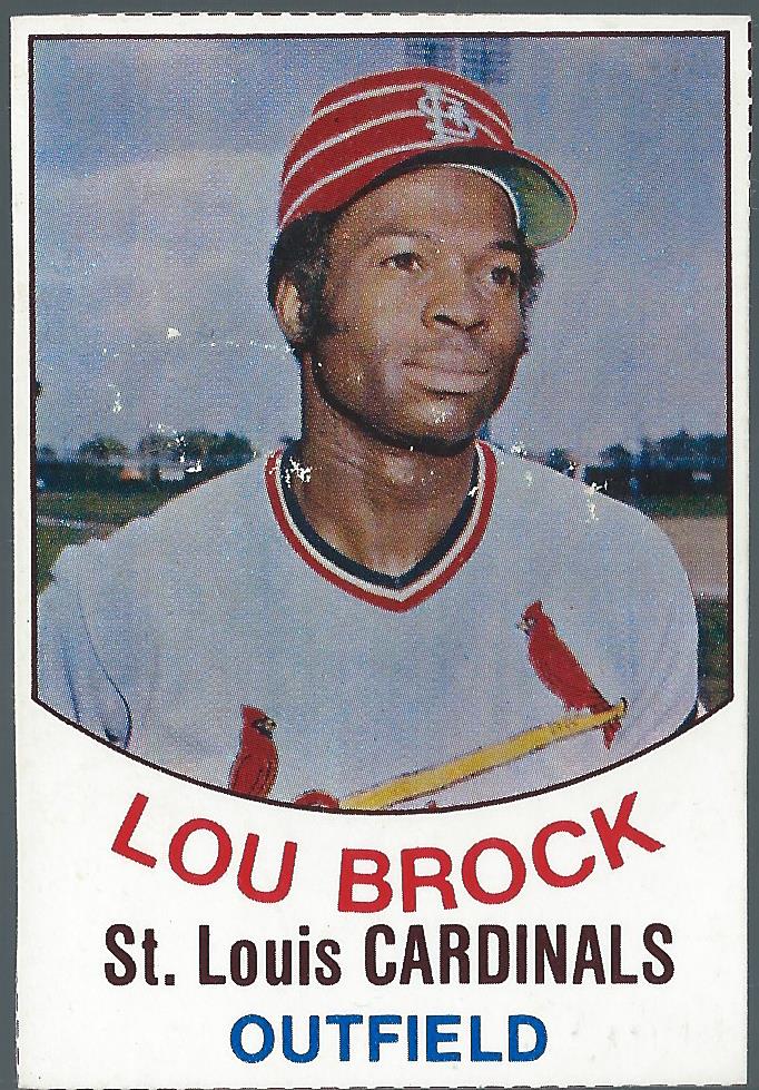 1977 Hostess #32 Lou Brock SP