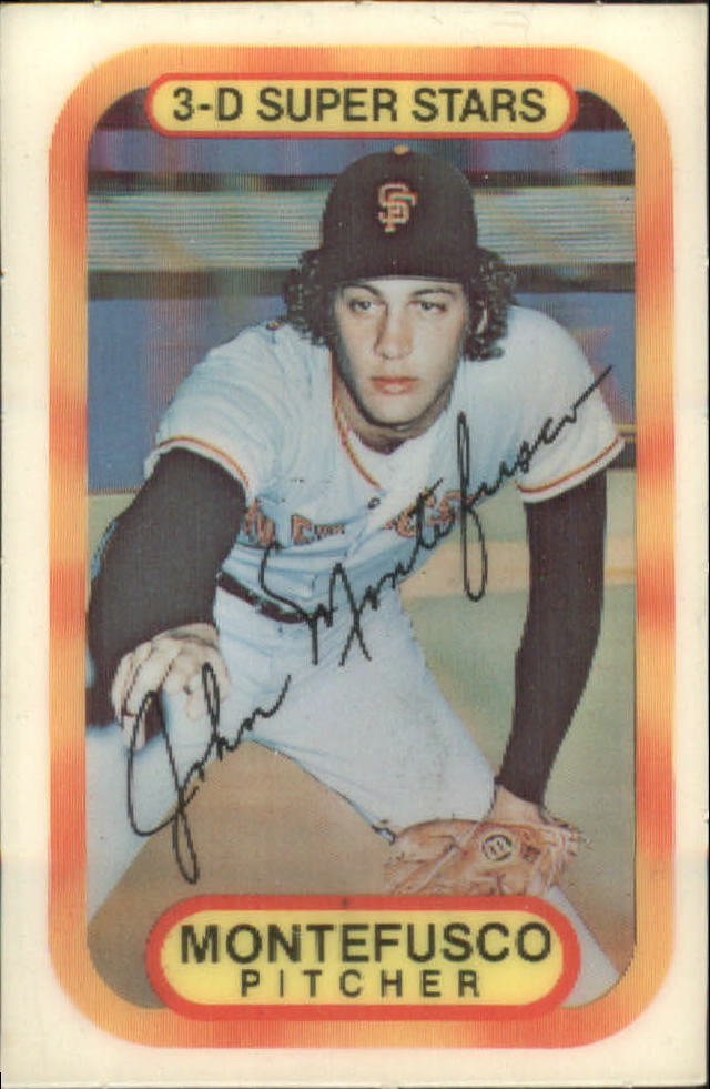 1977 Kellogg's #5 John Montefusco