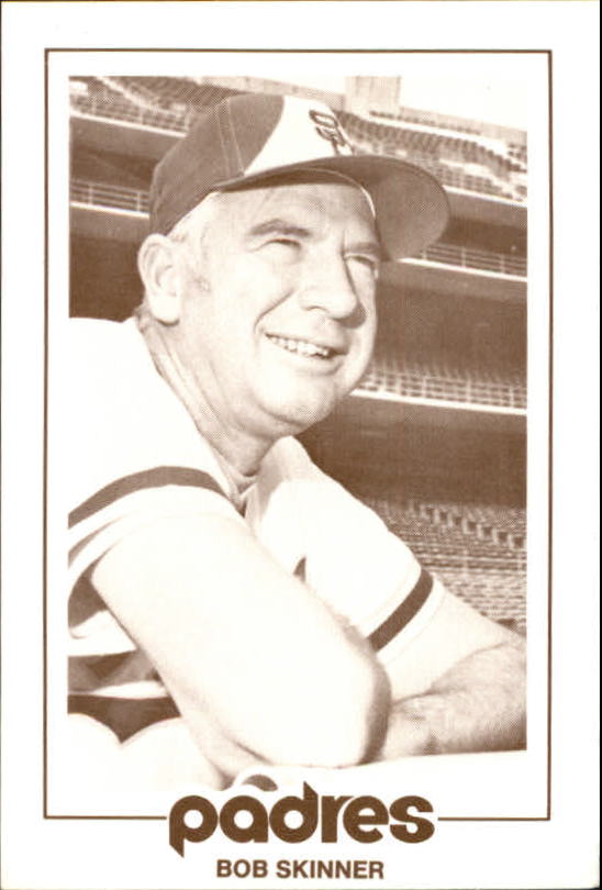 1977 Padres Schedule Cards #50 Bob Skinner CO