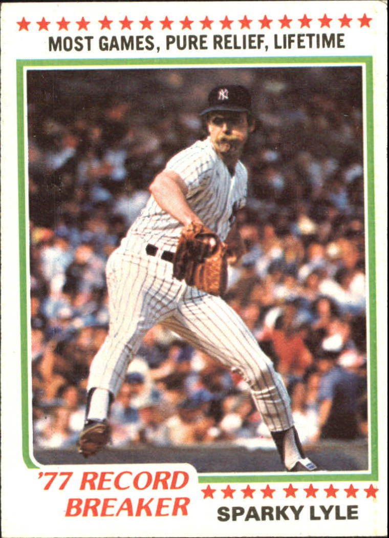 1978 Topps #2 Sparky Lyle RB