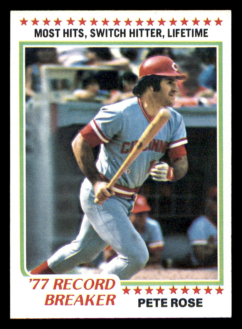 1978 Topps #5 Pete Rose RB
