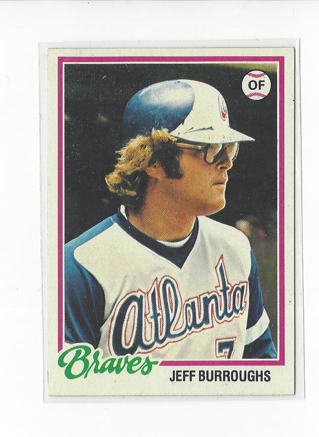 1978 Topps #130 Jeff Burroughs