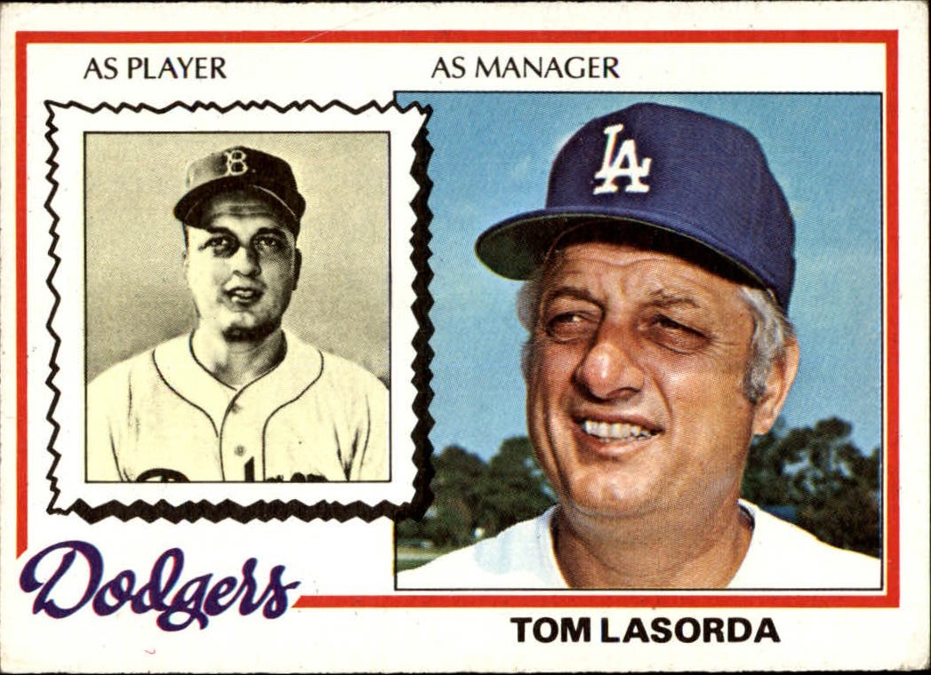 1978 Topps #189 Tom Lasorda MG DP - EX - Card Shack | Beckett Marketplace
