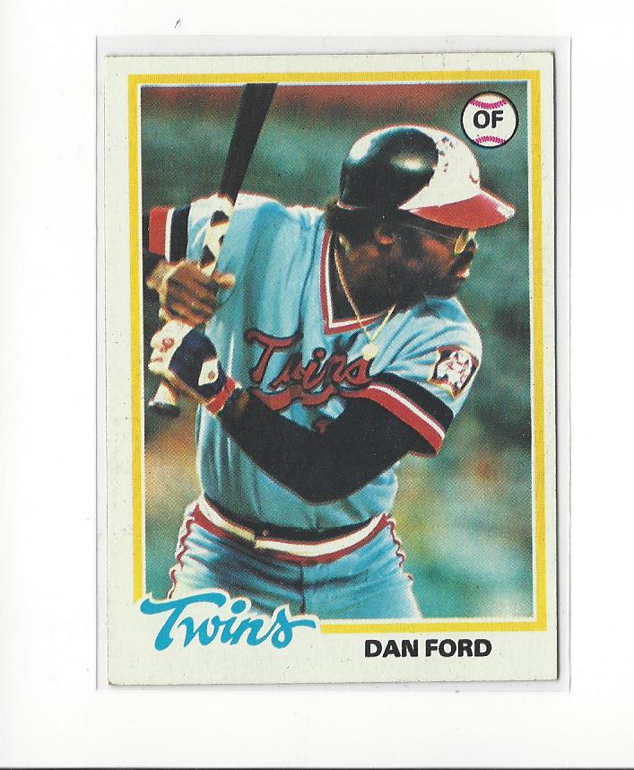 1978 Topps #275 Dan Ford