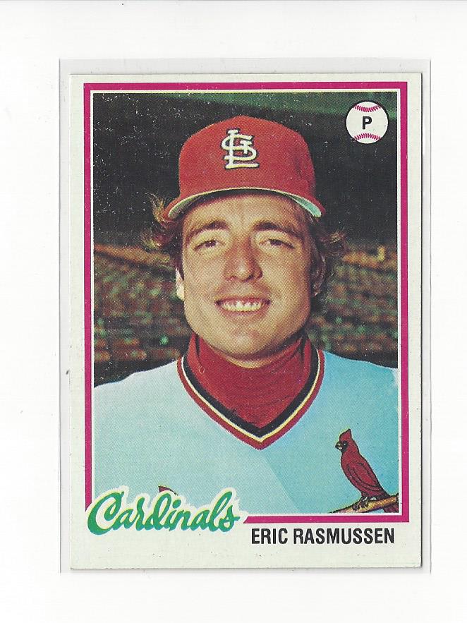 1978 Topps #281 Eric Rasmussen DP