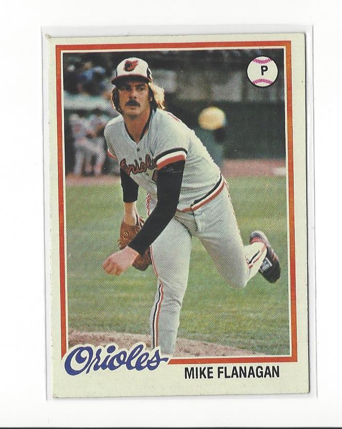1978 Topps #341 Mike Flanagan