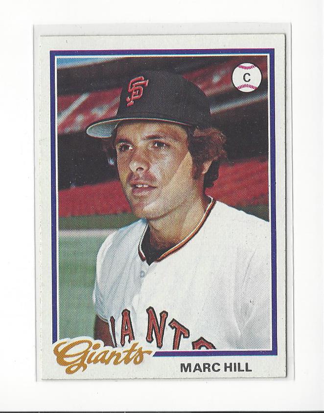1978 Topps #359 Marc Hill