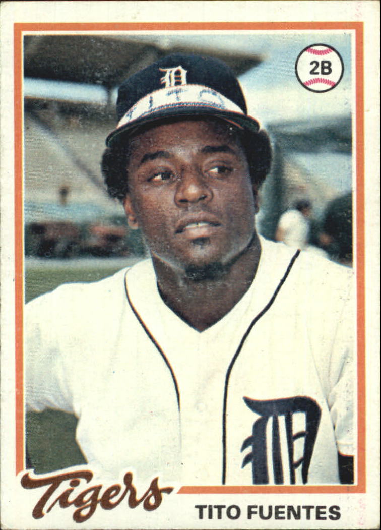 1978 Topps #385 Tito Fuentes - EX