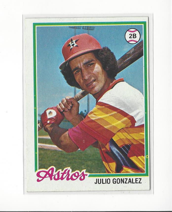 1978 Topps #389 Julio Gonzalez RC