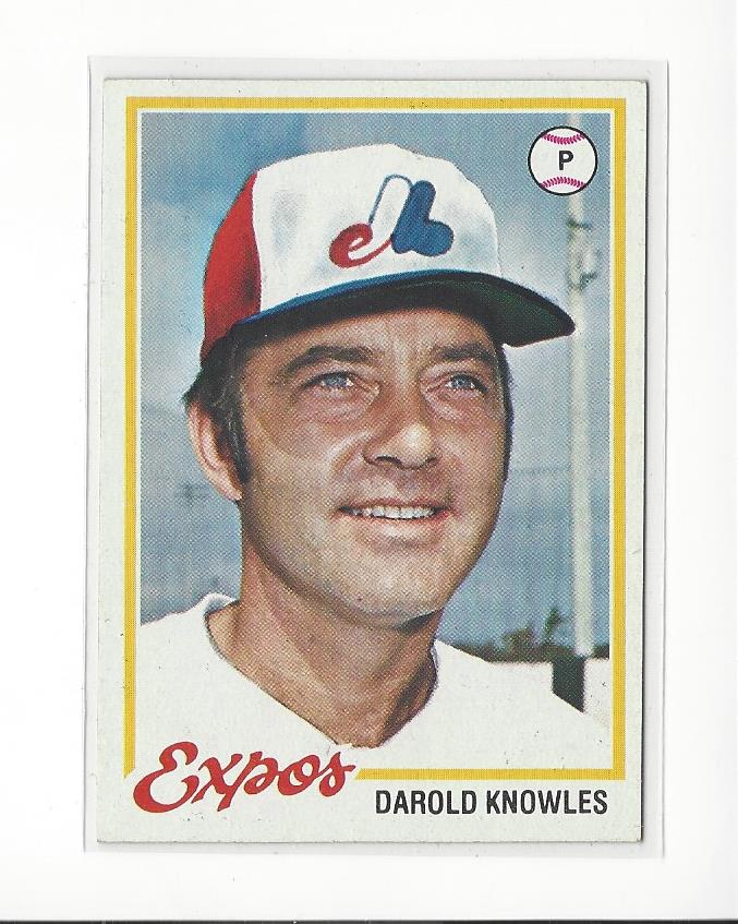 1978 Topps #414 Darold Knowles DP