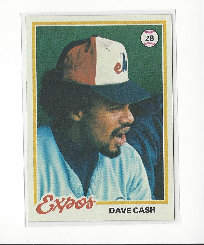 1978 Topps #495 Dave Cash