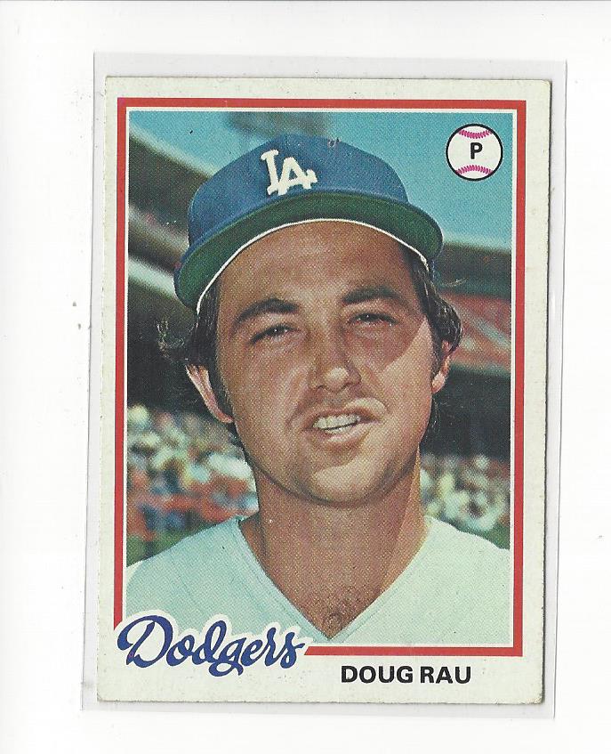 1978 Topps #641 Doug Rau