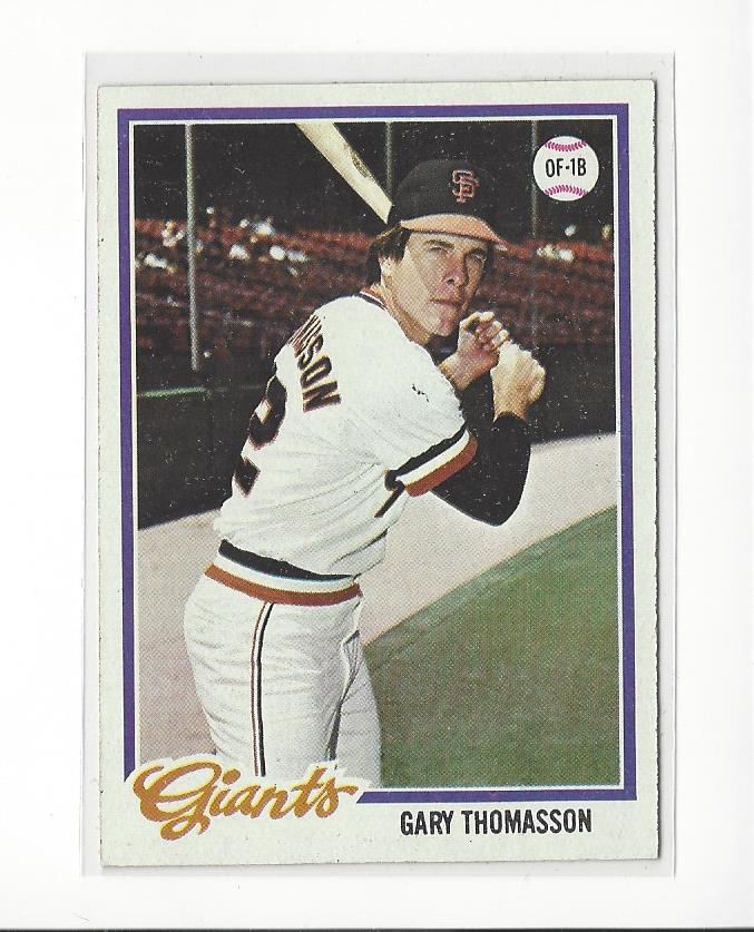 1978 Topps #648 Gary Thomasson
