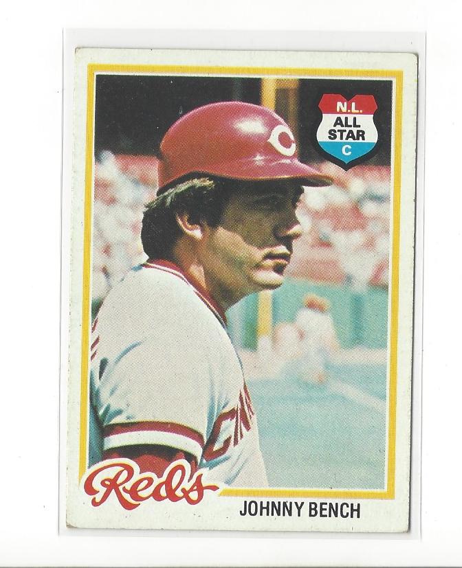 1978 Topps #700 Johnny Bench