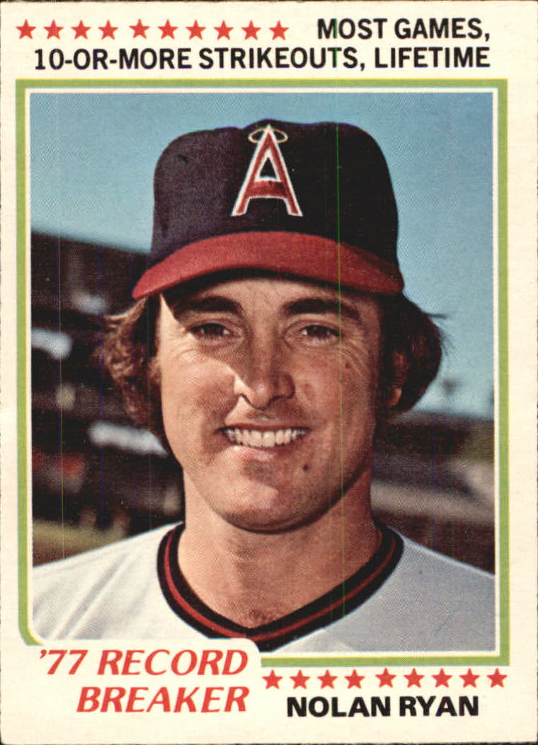 1978 O-Pee-Chee #241 Nolan Ryan RB/Most games 10 or More/Strikeouts&