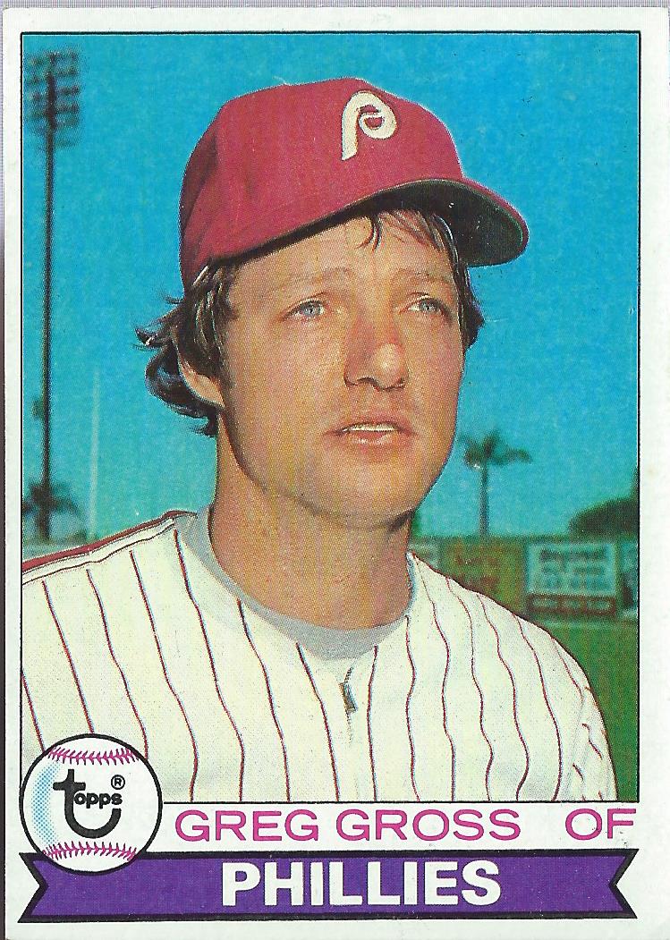 1979 Phillies Burger King #22 Greg Gross * - NM - AU Sports Memorabilia ...