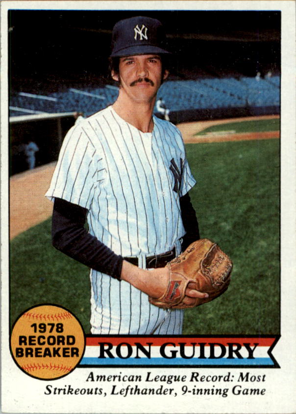 1979 Topps #202 Ron Guidry RB