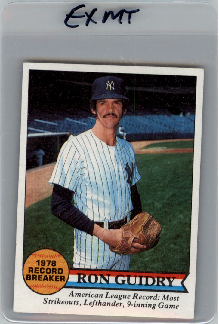 1979 Topps #202 Ron Guidry RB