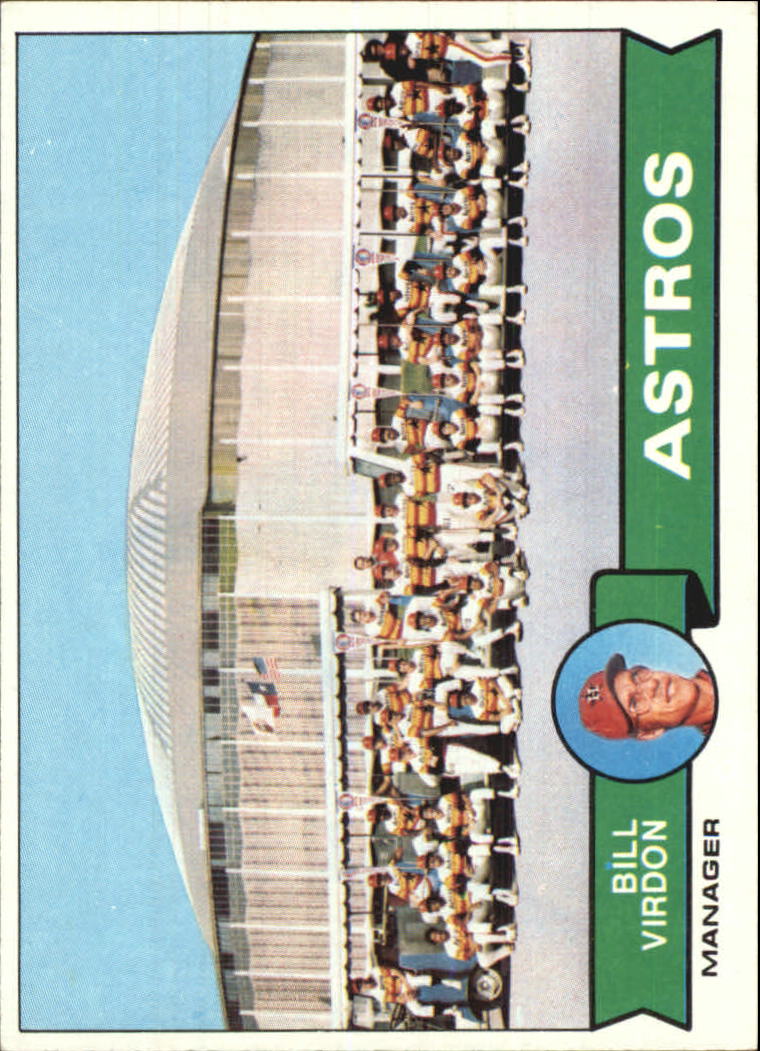 1979 Topps #381 Houston Astros CL/Bill Virdon MG
