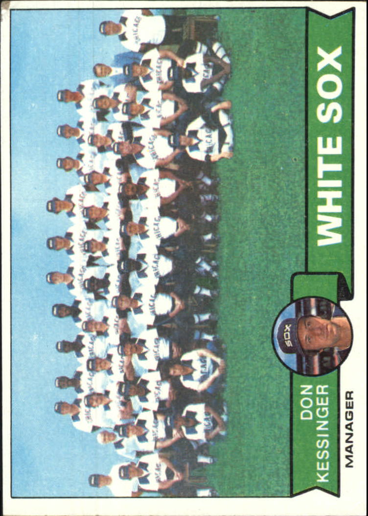 1979 TOPPS CHICAGO WHITE SOX TEAM CHECKLIST CHICAGO WHITE SOX #404