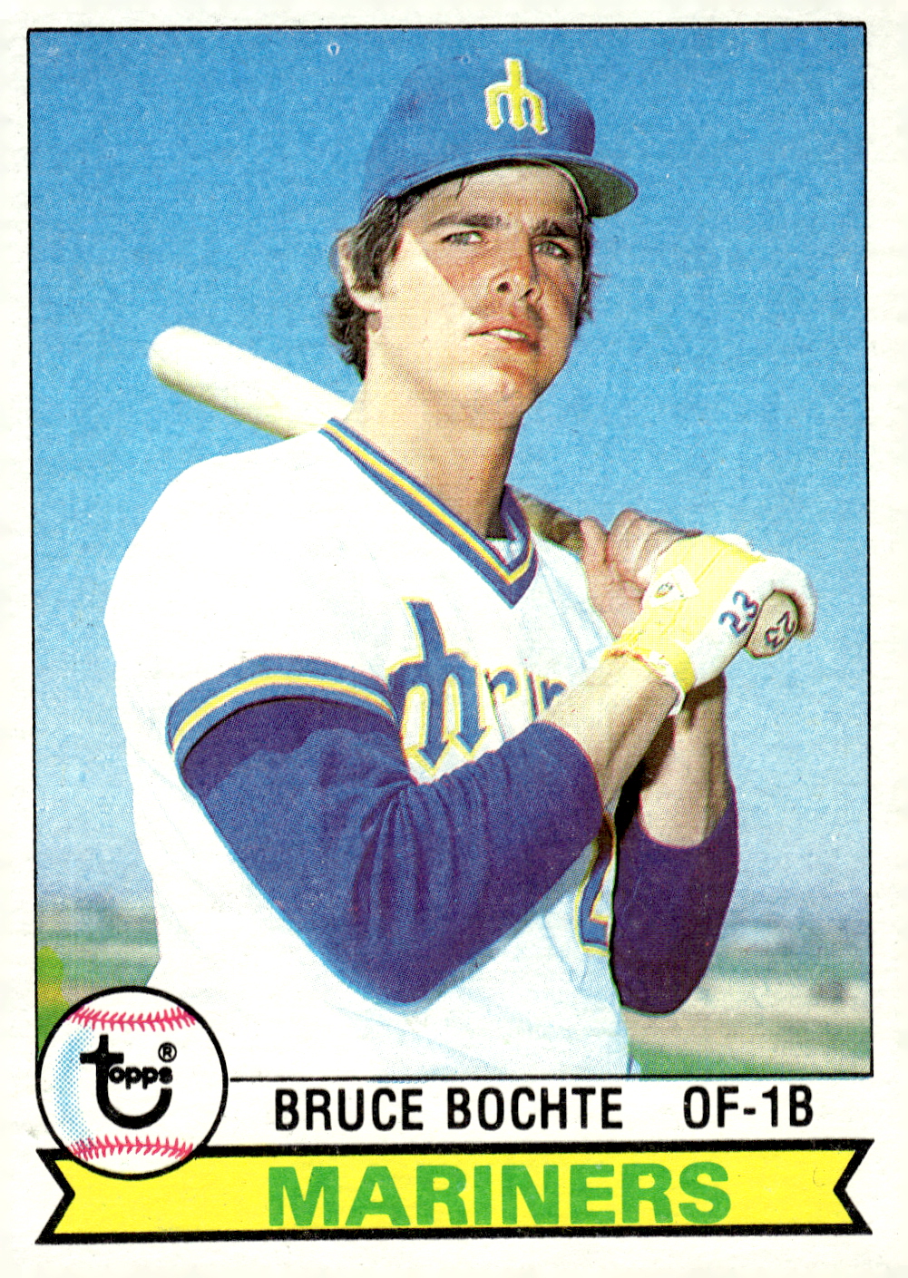 1979 Topps #443 Bruce Bochte