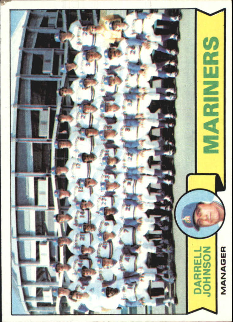 1979 Topps #659 Seattle Mariners CL/Darrell Johnson MG