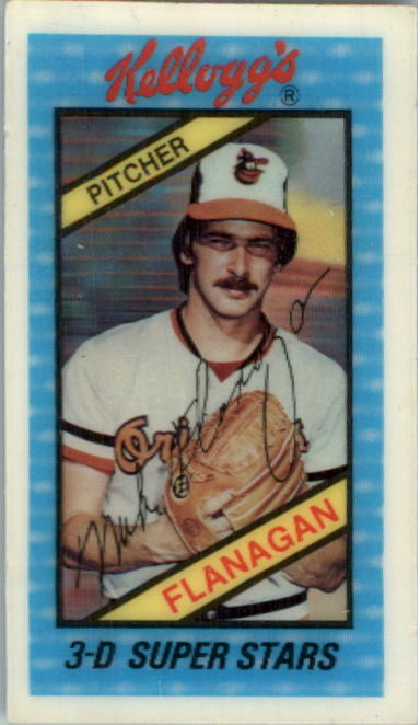 1980 Kellogg's #3 Mike Flanagan