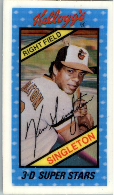 1980 Kellogg's #30 Ken Singleton - NM