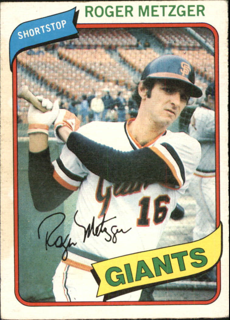 1980 O-Pee-Chee #164 Roger Metzger