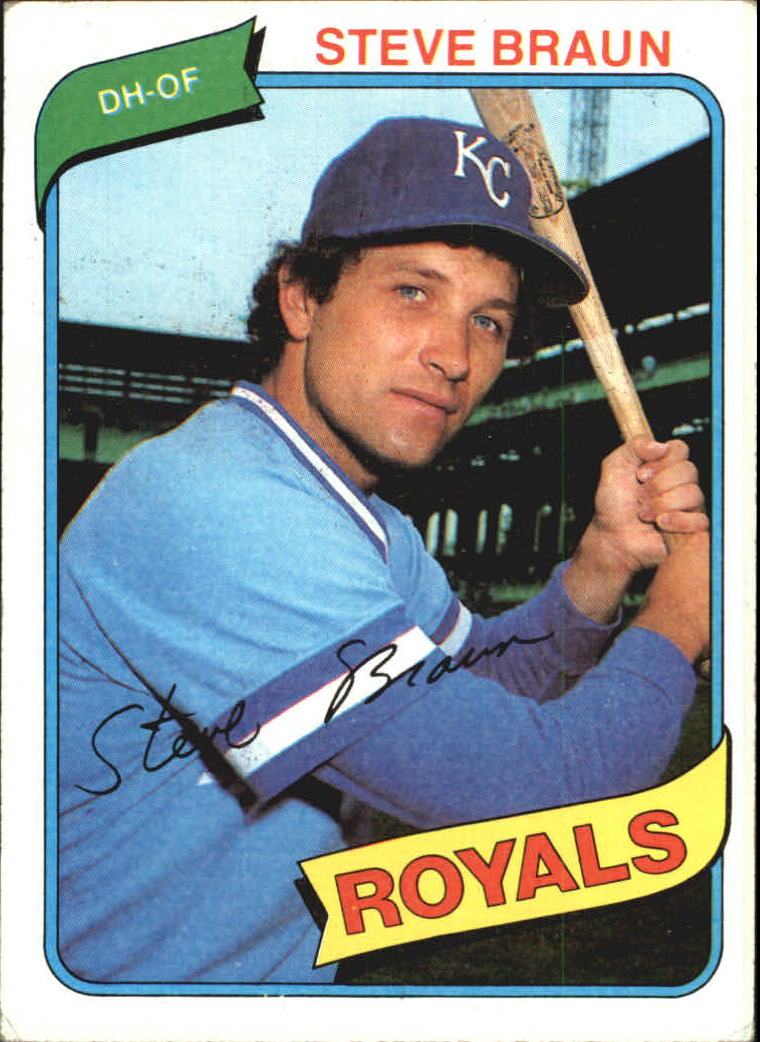 1980 Topps 9 Steve Braun VG Burbank Sportscards Beckett Marketplace