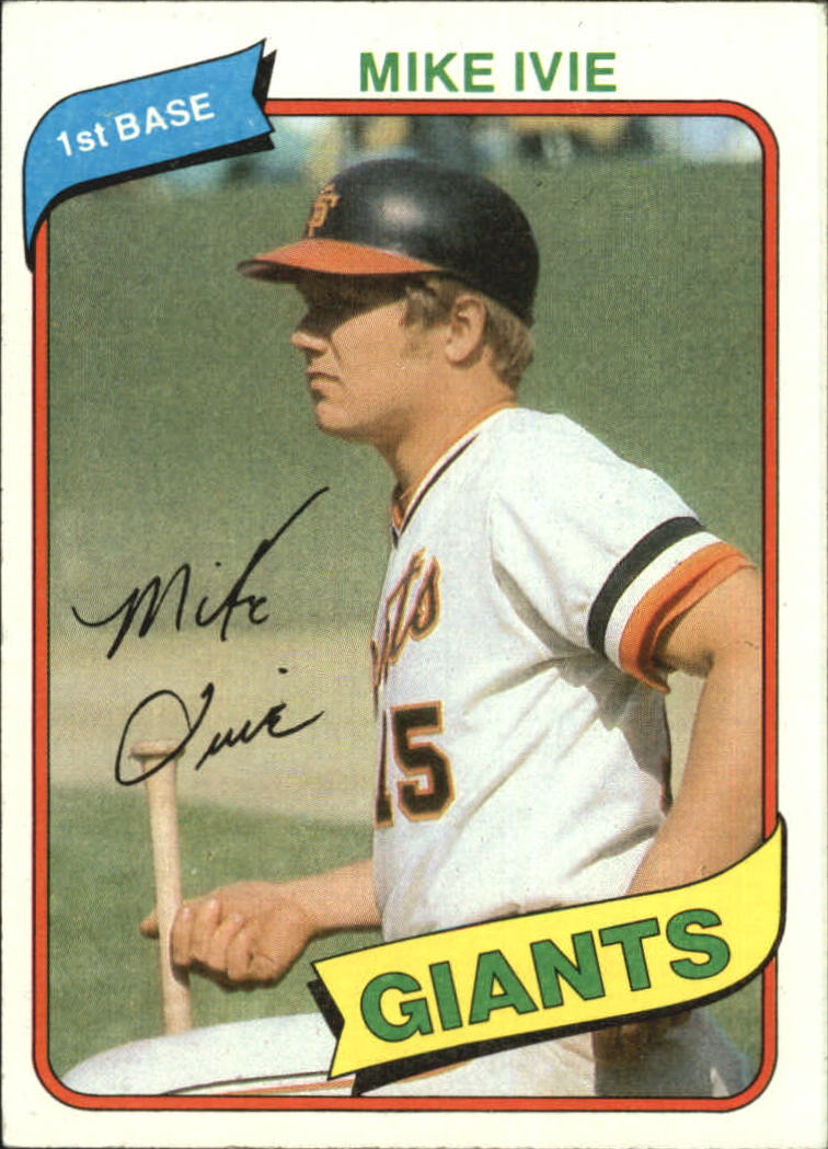 1980 Topps #62 Mike Ivie