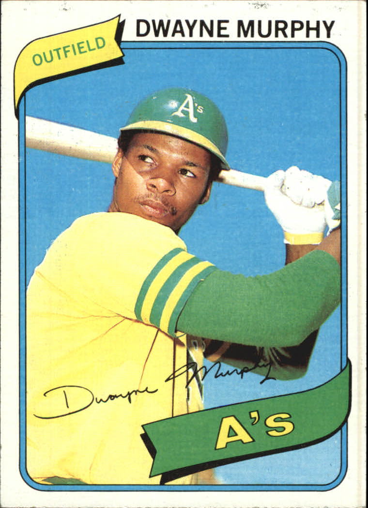 1980 Topps #461 Dwayne Murphy - VG-EX